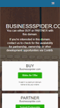 Mobile Screenshot of businessspider.com